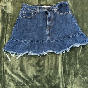 Levi’s jean skirt